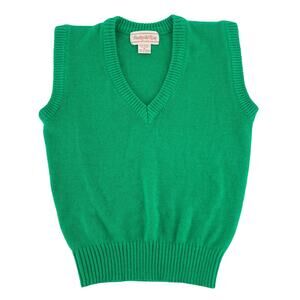 80s green sweater vest 1980s vintage